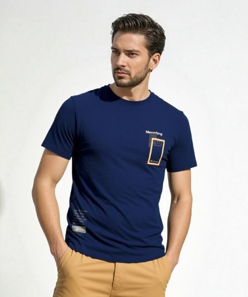 T-shirt mentors deep blue