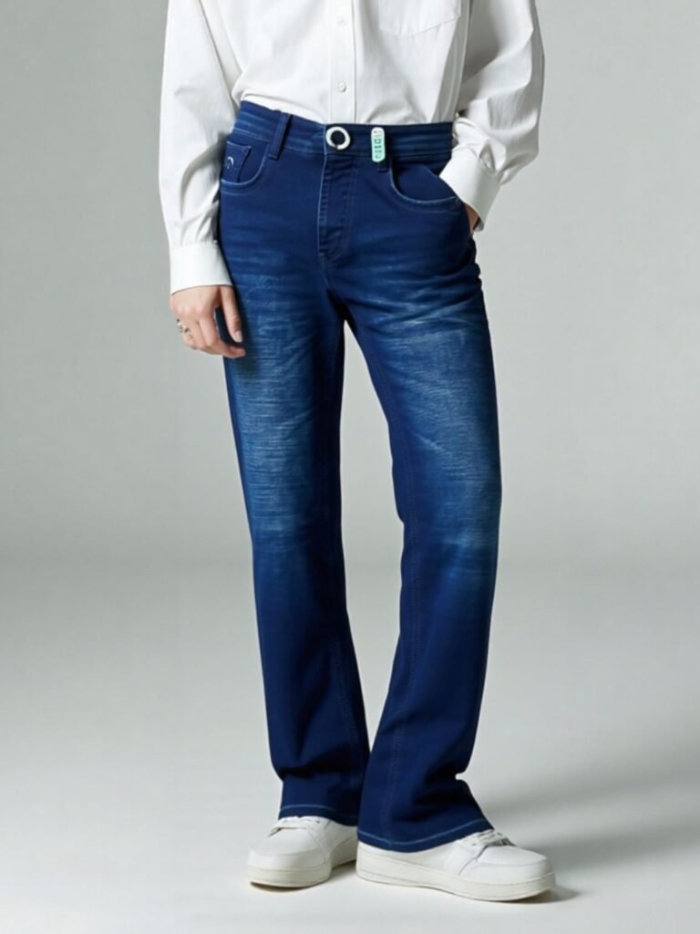 Deep Blue Jeans Pant
