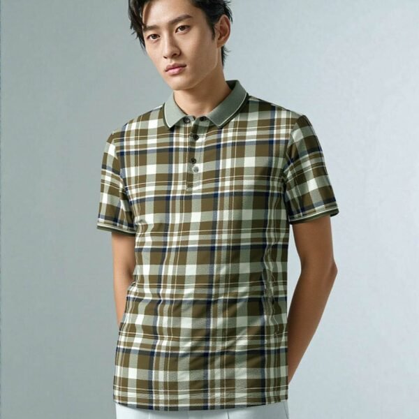 Classic Checked Polo Shirt