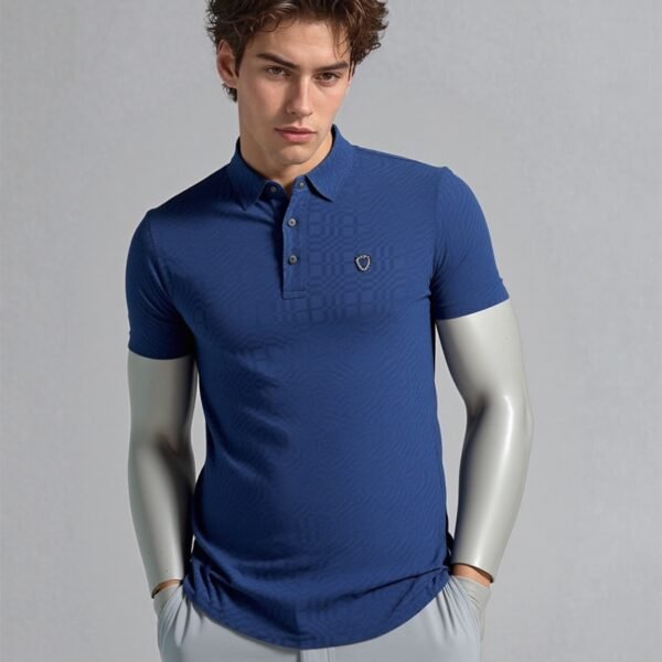 Polo shirt deep blue