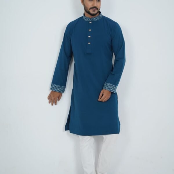 Blue Classic Panjabi