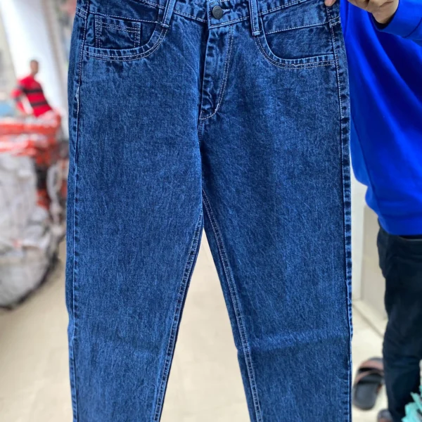 Deep Blue Baggy Jeans