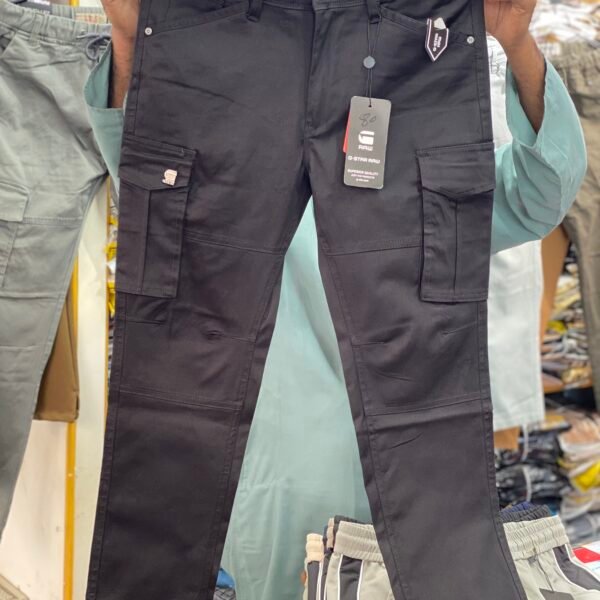 Black Cargo Pant