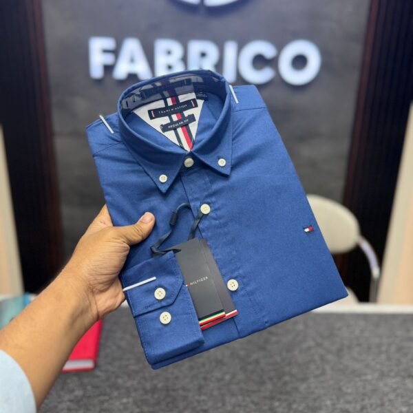 Blue Color Full Shirt