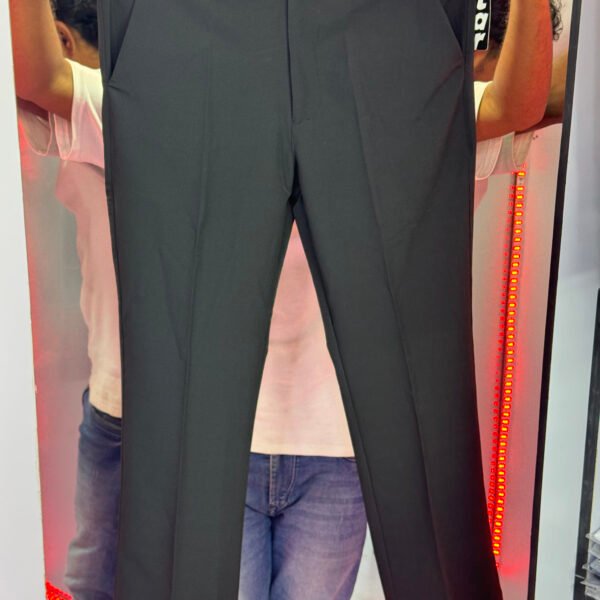 Black Bootcut Formal Pant