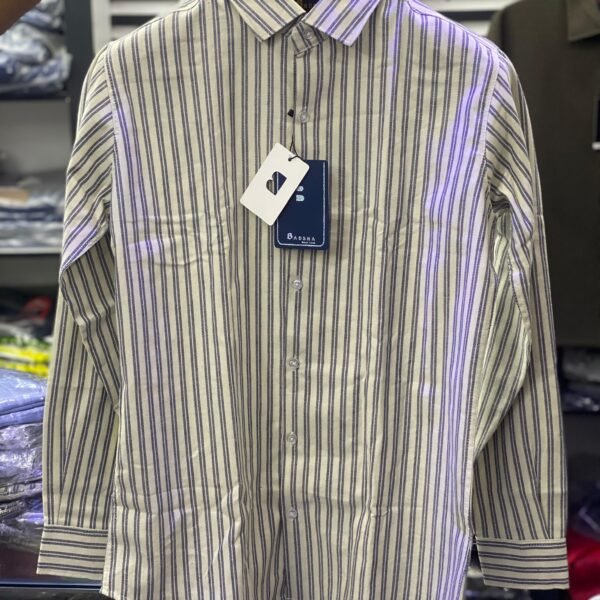 Full Striped Old Money Shirt