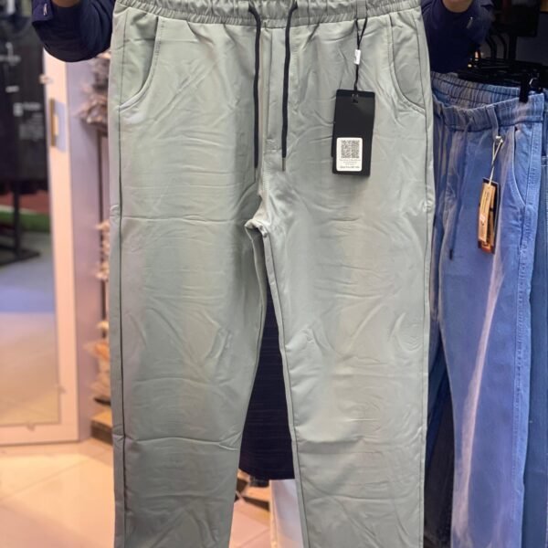 Solid Light Green Color Trouser